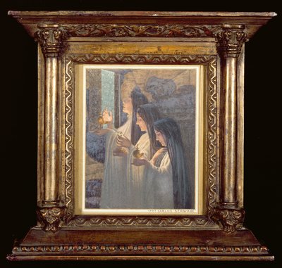 Three Wise Virgins by Carlos Schwabe